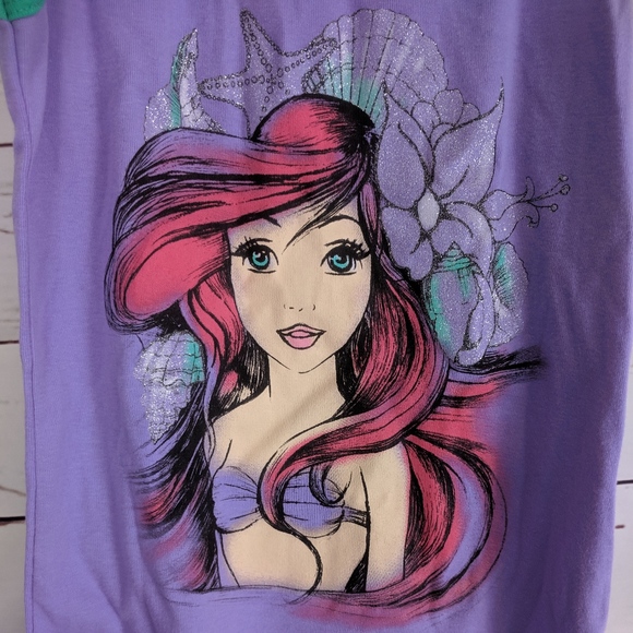 Disney Tops - Little Mermaid Tank Top Purple Disney Medium